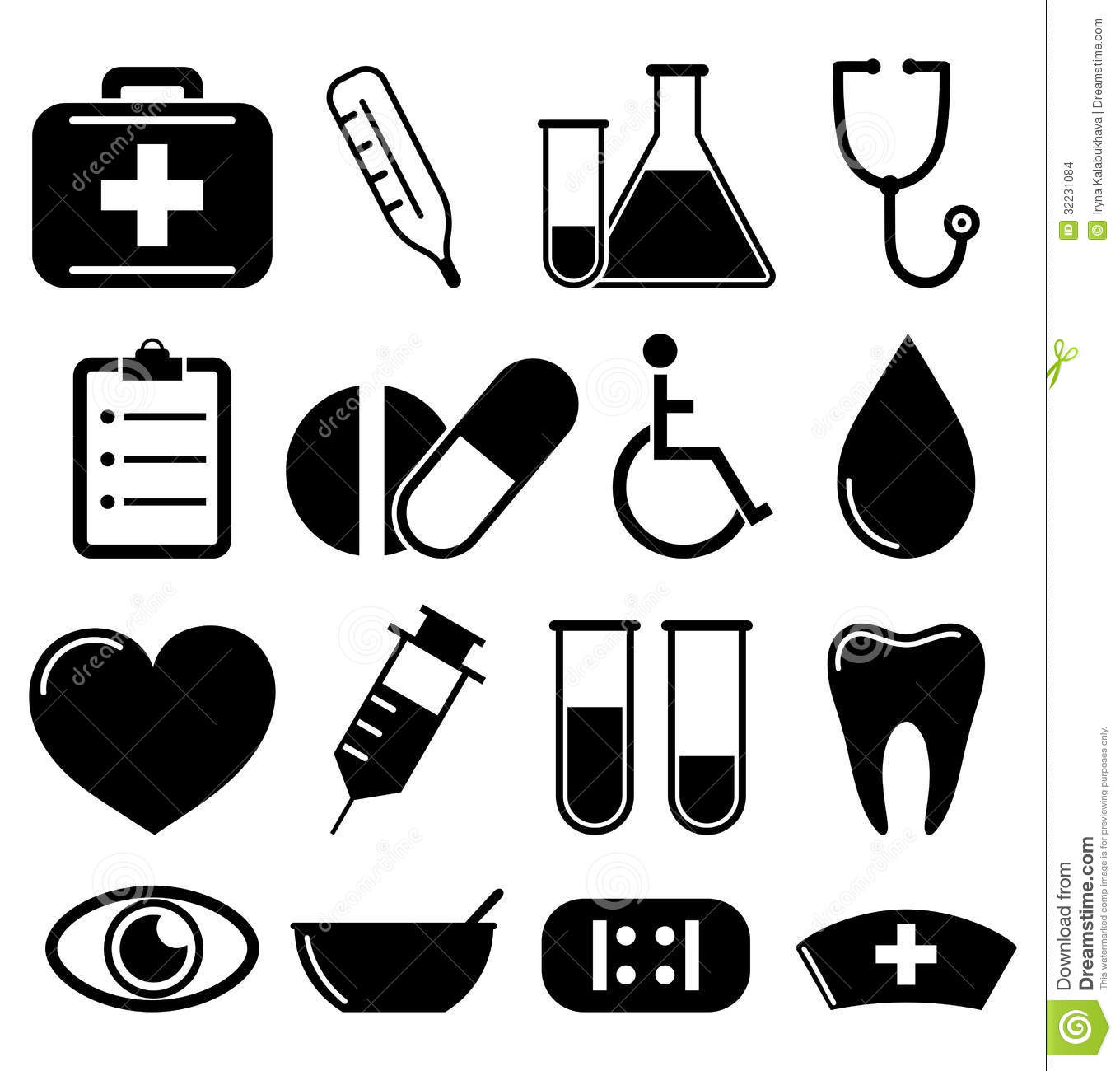 Medical Icons Vector