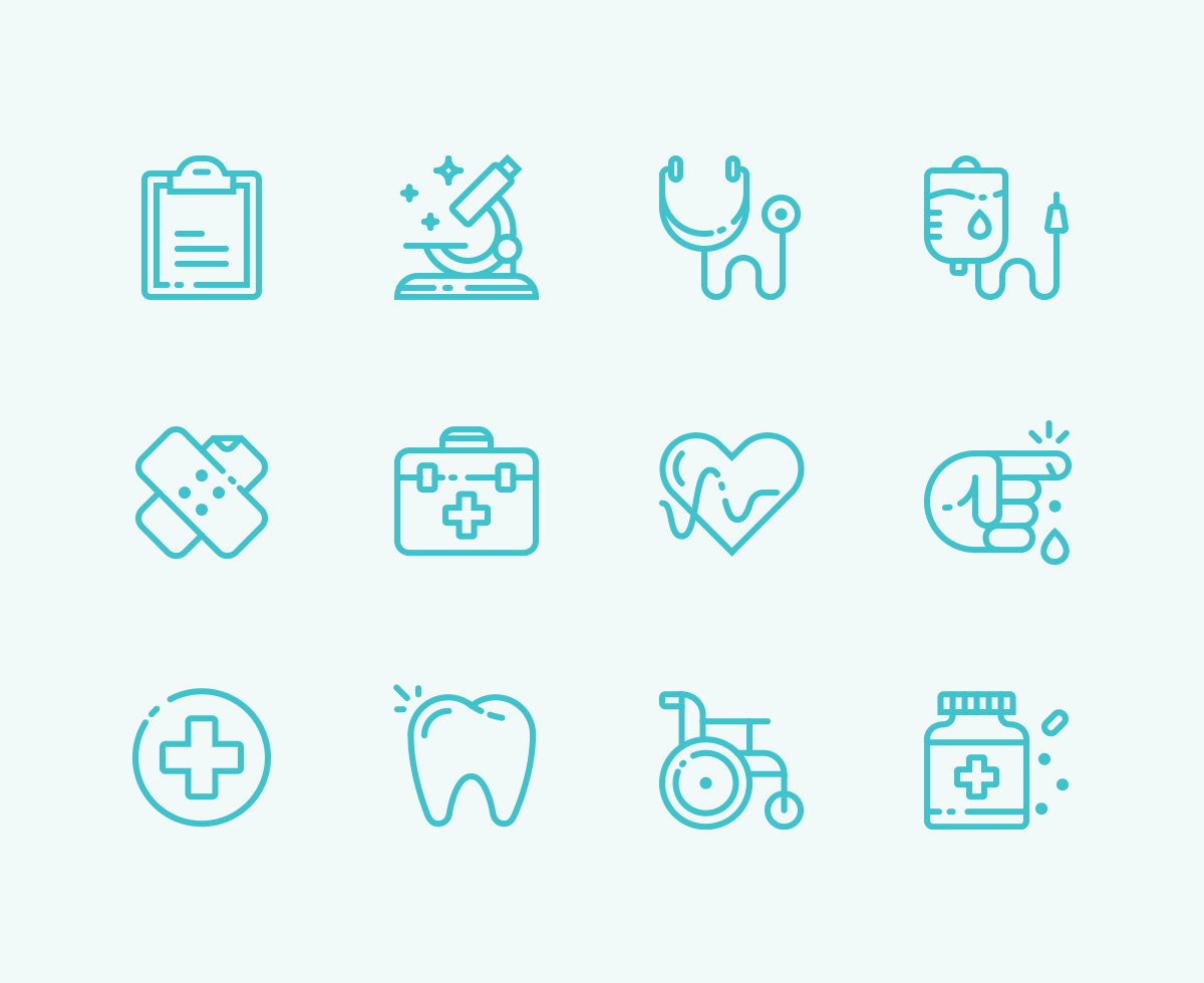 1200x980 Medical Icons Iconstore