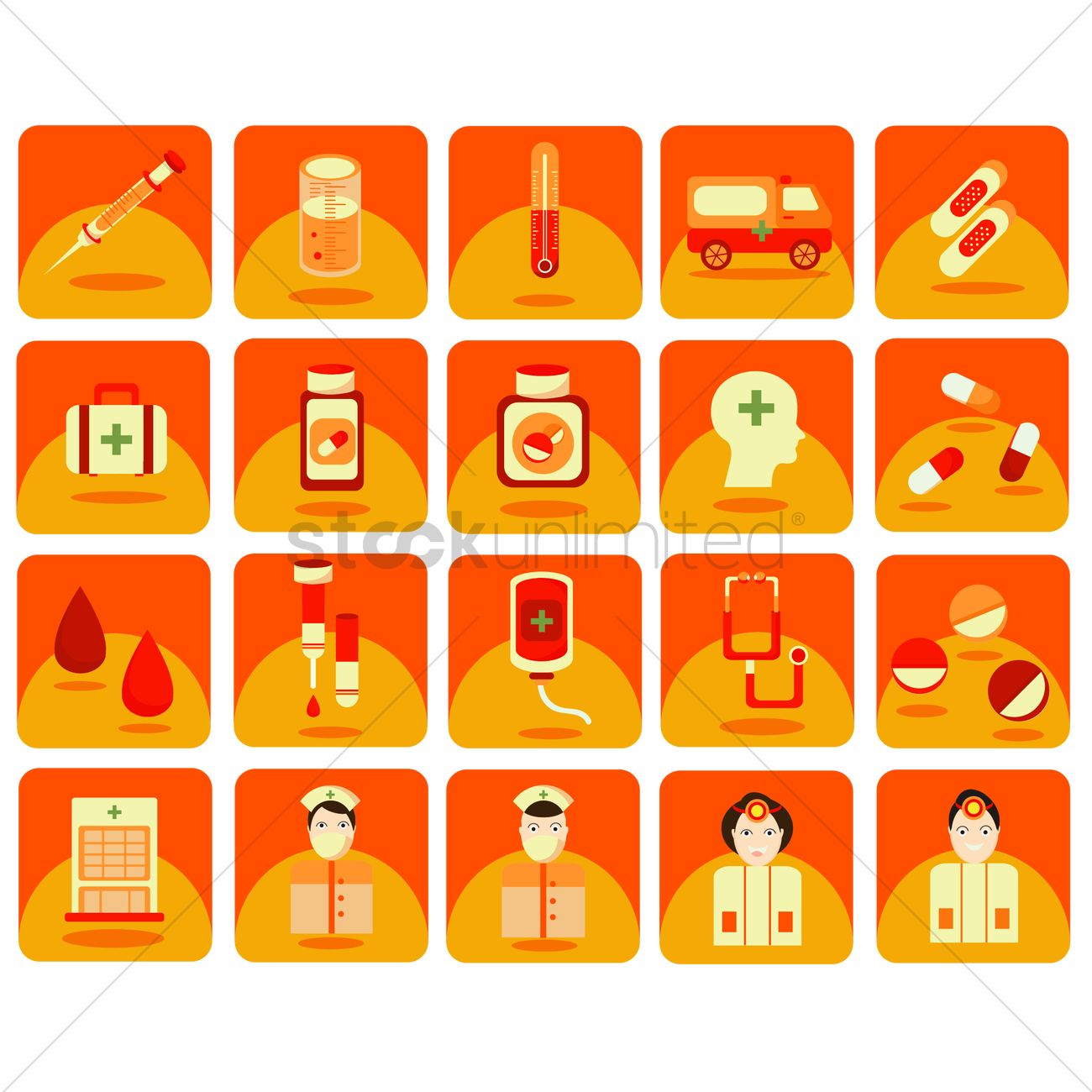 1300x1300 Free Medical Icons Vector Image