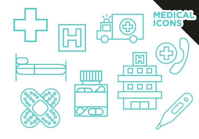 700x490 Medical Icons Flat Vector Free Free Icon Packs Ui Download
