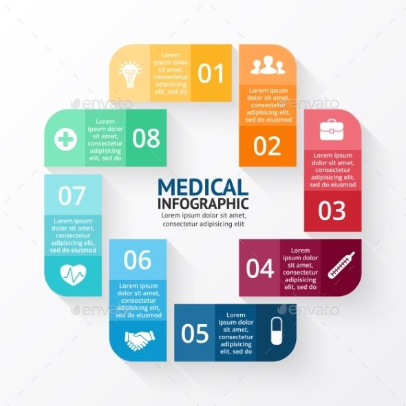 590x590 Medical Infographic Vector Plus Sign Infographic Presentation