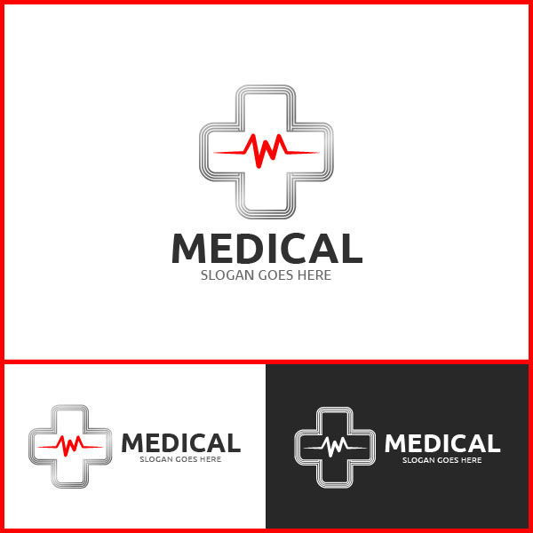 600x600 Medical Logo Design, Vector Free Download
