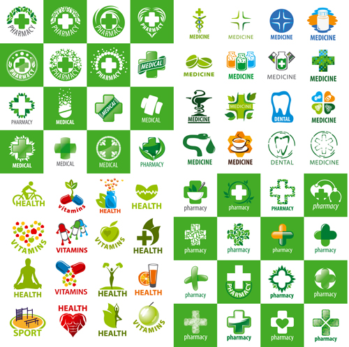 500x498 Medical With Pharmacy And Health Logos Vector Set Free Download