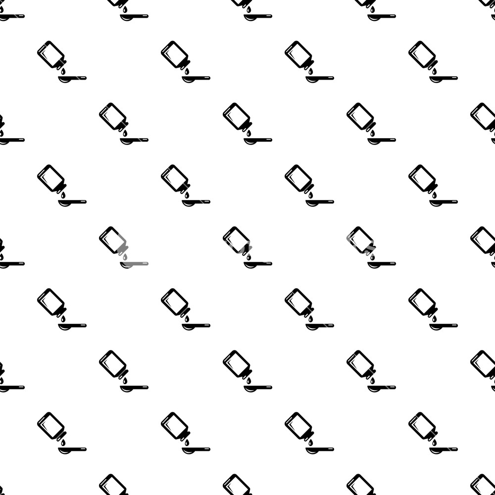 1000x1000 Medical Syrup Pattern Vector Seamless Repeating For Any Web Design