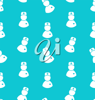 333x350 Illustration Seamless Pattern With Icons Of Medical Doctor