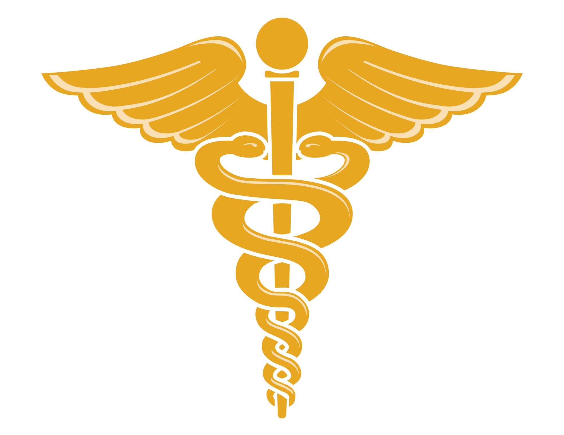 Medical Snake Symbol Vector