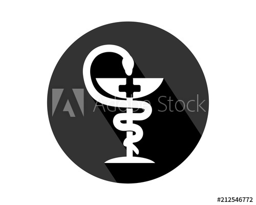 500x400 Medical Snake Symbol Medical Medicare Health Care Pharmacy Clinic
