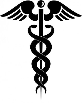 340x425 Chiropractor Clip Art Caduceus Clip Art Vector Clip Art