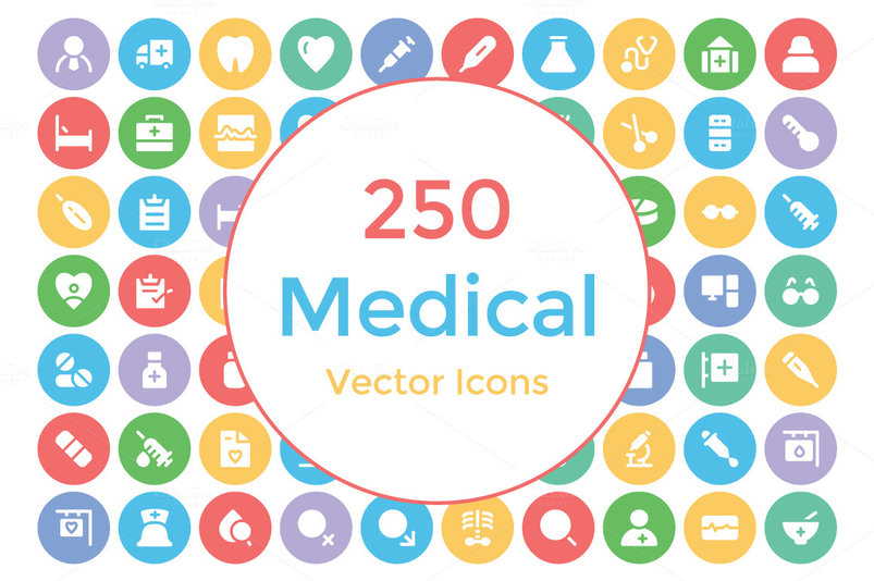 803x534 Well Designed Medical Health Icons
