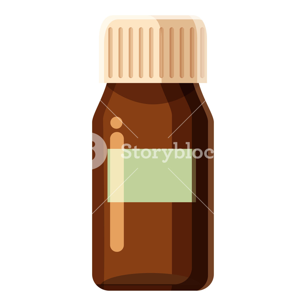 1000x1000 Medicine Bottle Icon Cartoon Illustration Of Medicine Bottle