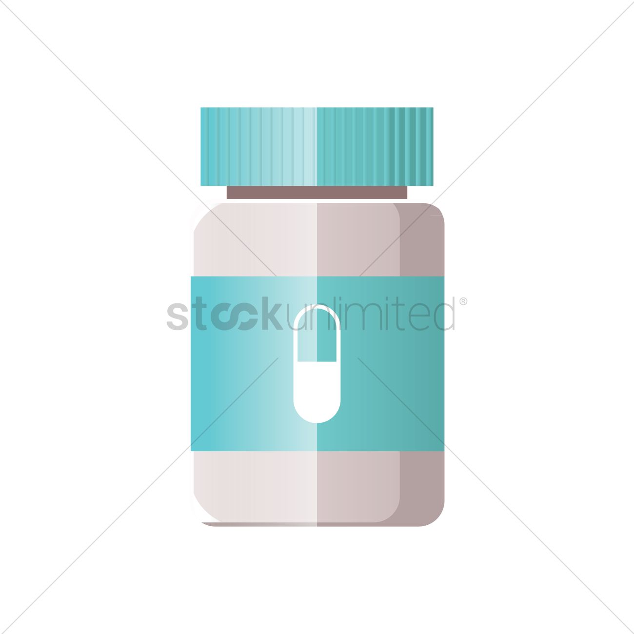 1300x1300 Free Medicine Bottle Vector Image