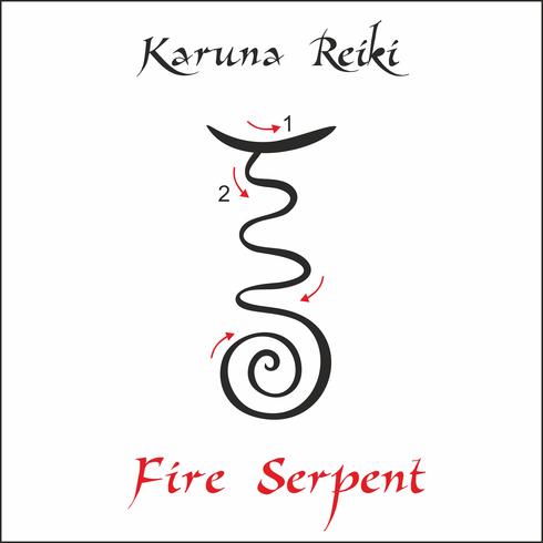 490x490 Karuna Reiki Energy Healing Alternative Medicine Fire Serpent