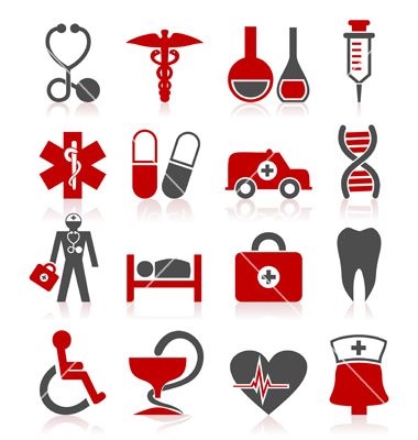 380x400 Medical A Symbol Vector Art
