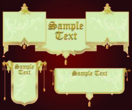 439x368 Medieval Royal Banner Free Vector Download