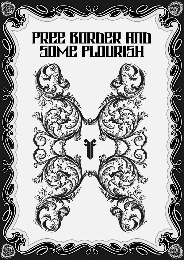 Massive Collection Of Vintage Vector Graphics Floral Borders 600x849 Massive Collection Of Vintage Vector Graphics Floral Borders