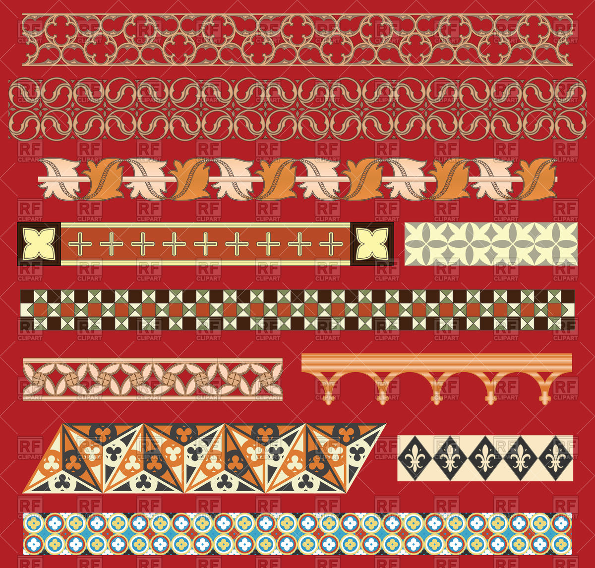 Medieval Border Ornaments Vector Image Of Borders And Frames 1200x1146 Medieval Border Ornaments Vector Image Of Borders And Frames