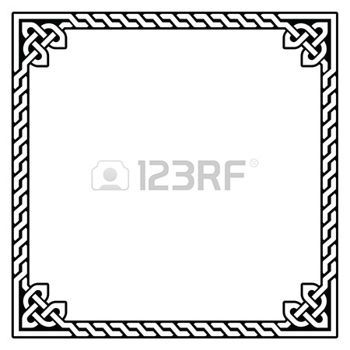 Medieval Border Celtic Frame, Border Pattern 350x350 Medieval Border Celtic Frame, Border Pattern