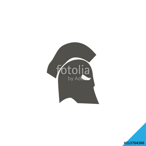499x500 Knight's Helmet Vector Icon Filled Flat Sign For Mobile Concept