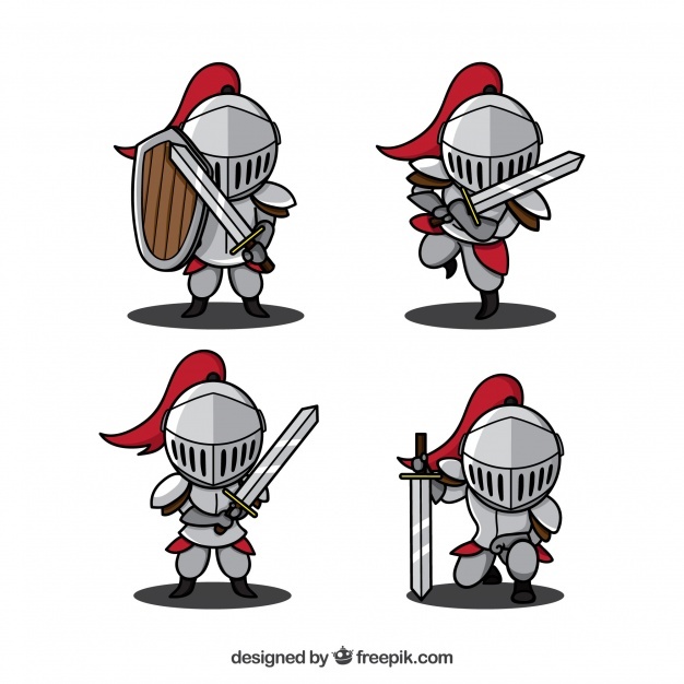 Medieval Knight Vector at Vectorified.com | Collection of Medieval ...