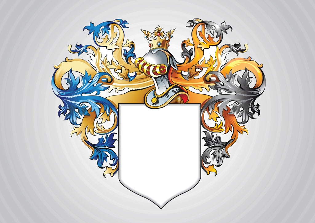 1024x724 Medieval Shield Vector Art Graphics