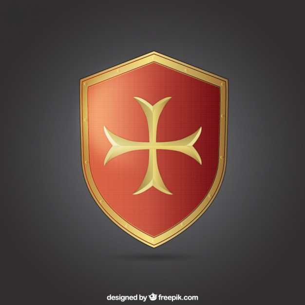 626x626 Medieval Shield Vector Premium Download