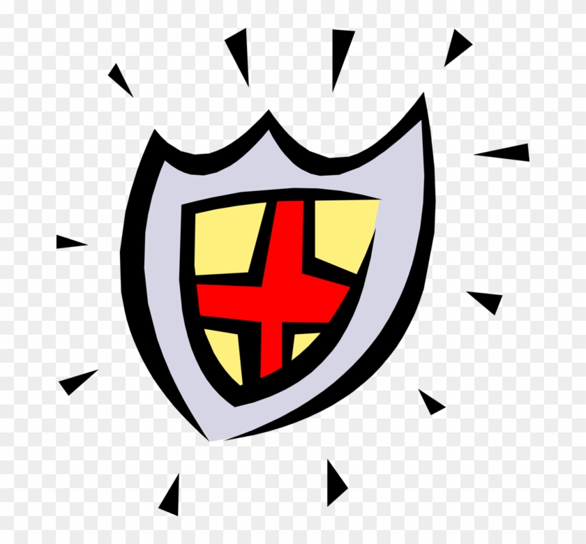 840x780 Vector Illustration Of Middle Ages Medieval Shield