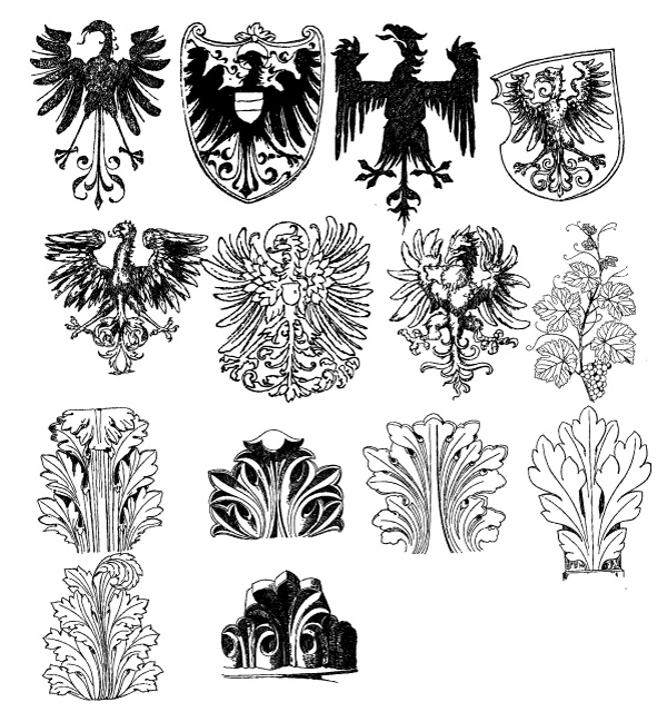 Free, Vintage Vector, Medieval Heraldry Graphics 600x640 Free, Vintage Vector, Medieval Heraldry Graphics