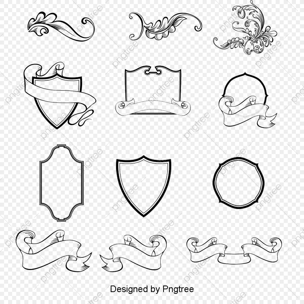 Classical Medieval Element Vector Material, Imperial, Lion 1200x1200 Classical Medieval Element Vector Material, Imperial, Lion