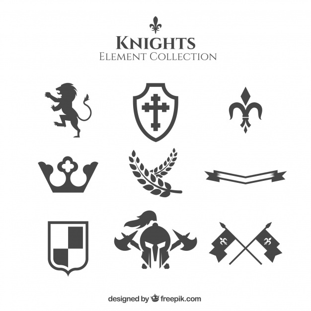 Elegant Variety Of Medieval Elements Vector Free Download 626x626 Elegant Variety Of Medieval Elements Vector Free Download