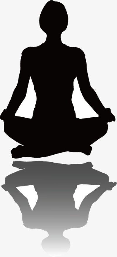 Download Meditation Silhouette Vector at Vectorified.com ...