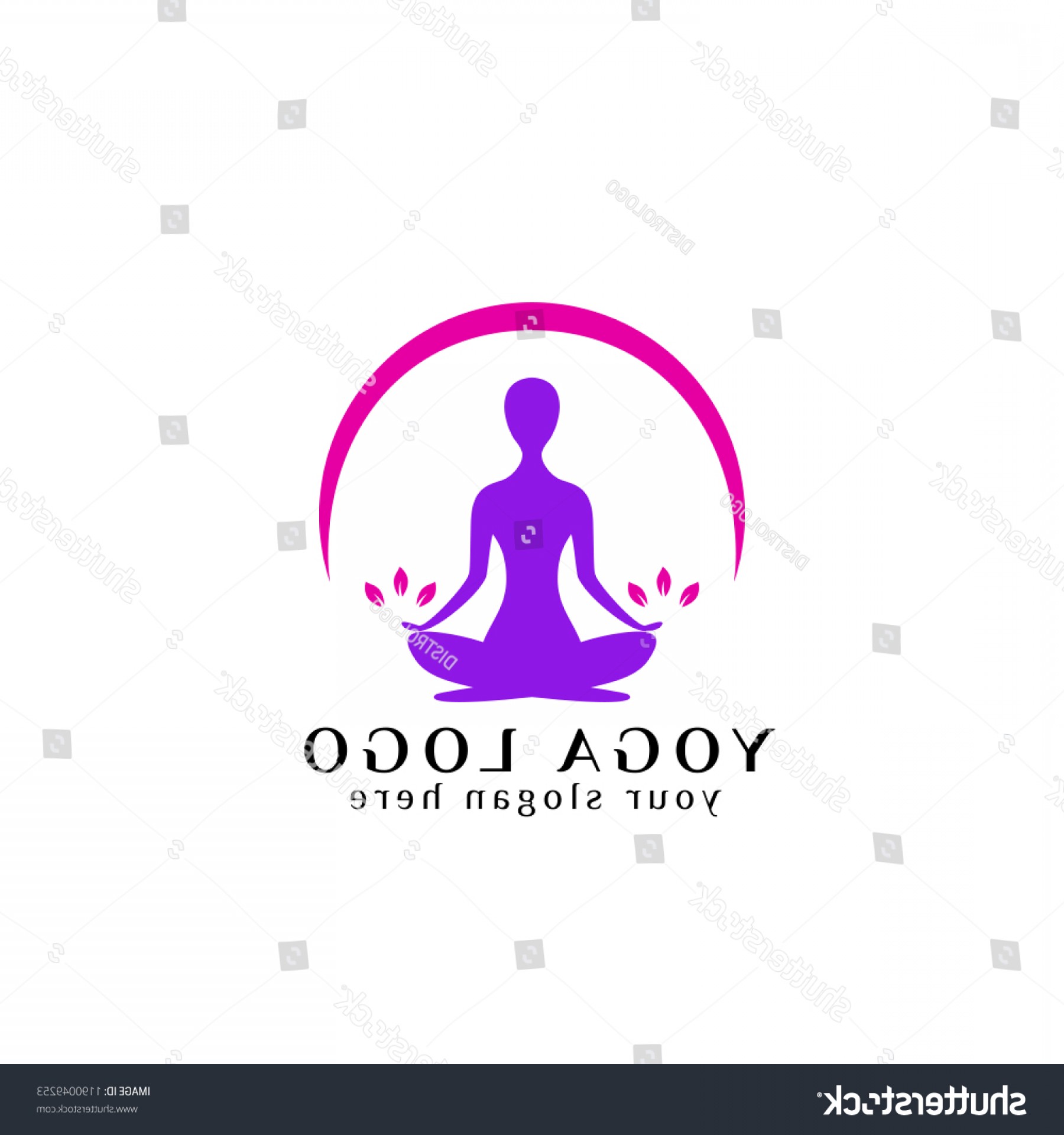 1800x1920 Yoga Logo Design Stock Meditation Vector Lamaison