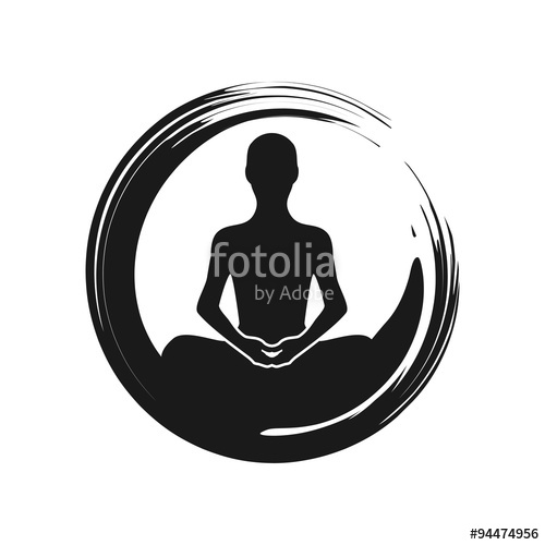 500x500 Zen Yoga Meditation Stock Image And Royalty Free Vector