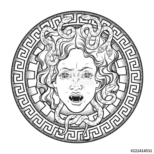 Medusa Vector at Vectorified.com | Collection of Medusa Vector free for ...