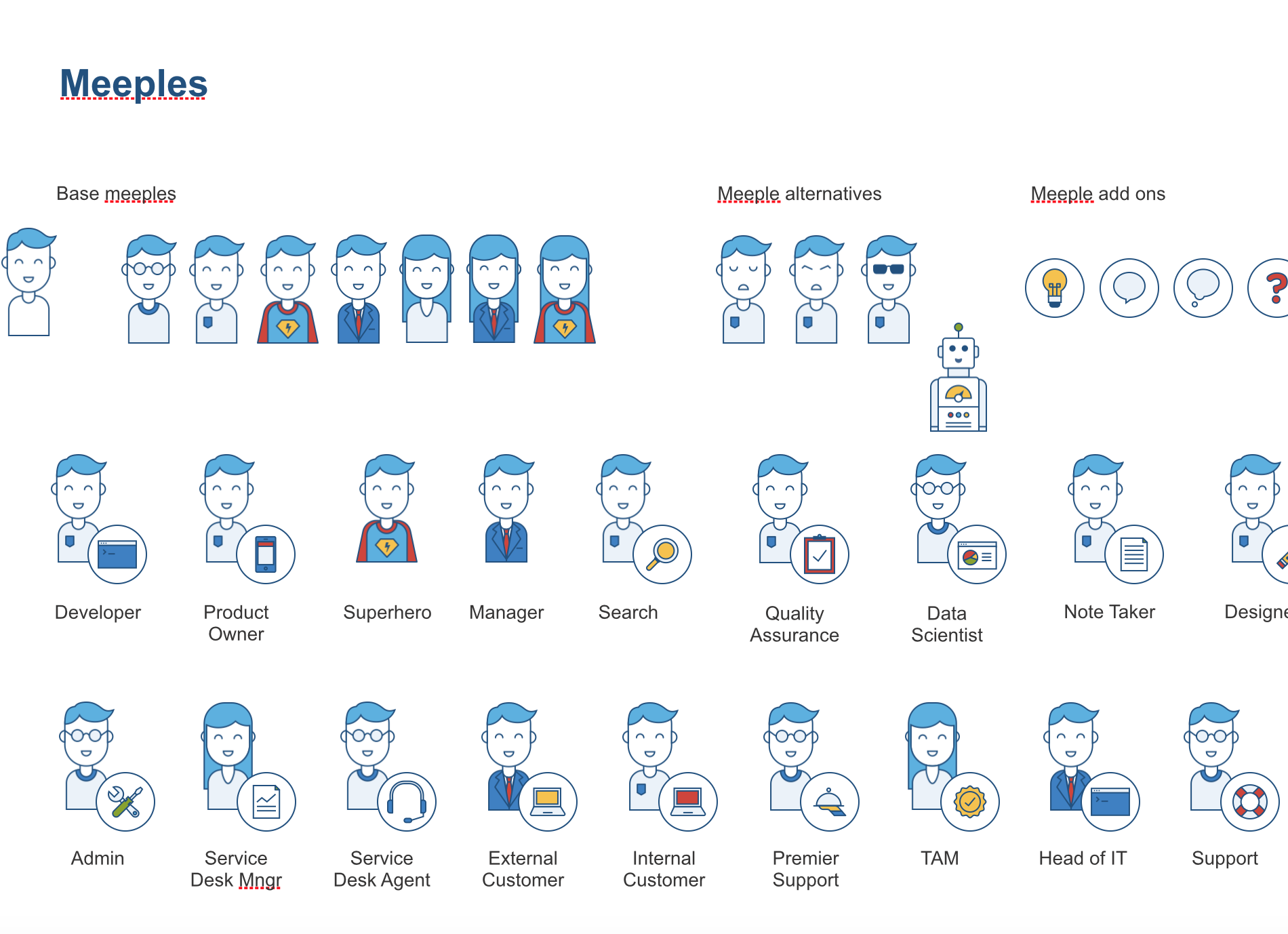 1900x1378 Meeples Jr Atlassian Character Design, Profile Logo, People Icon