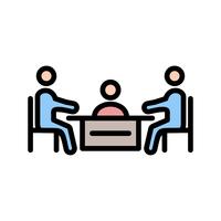 200x200 Meeting Icon Free Vector Art