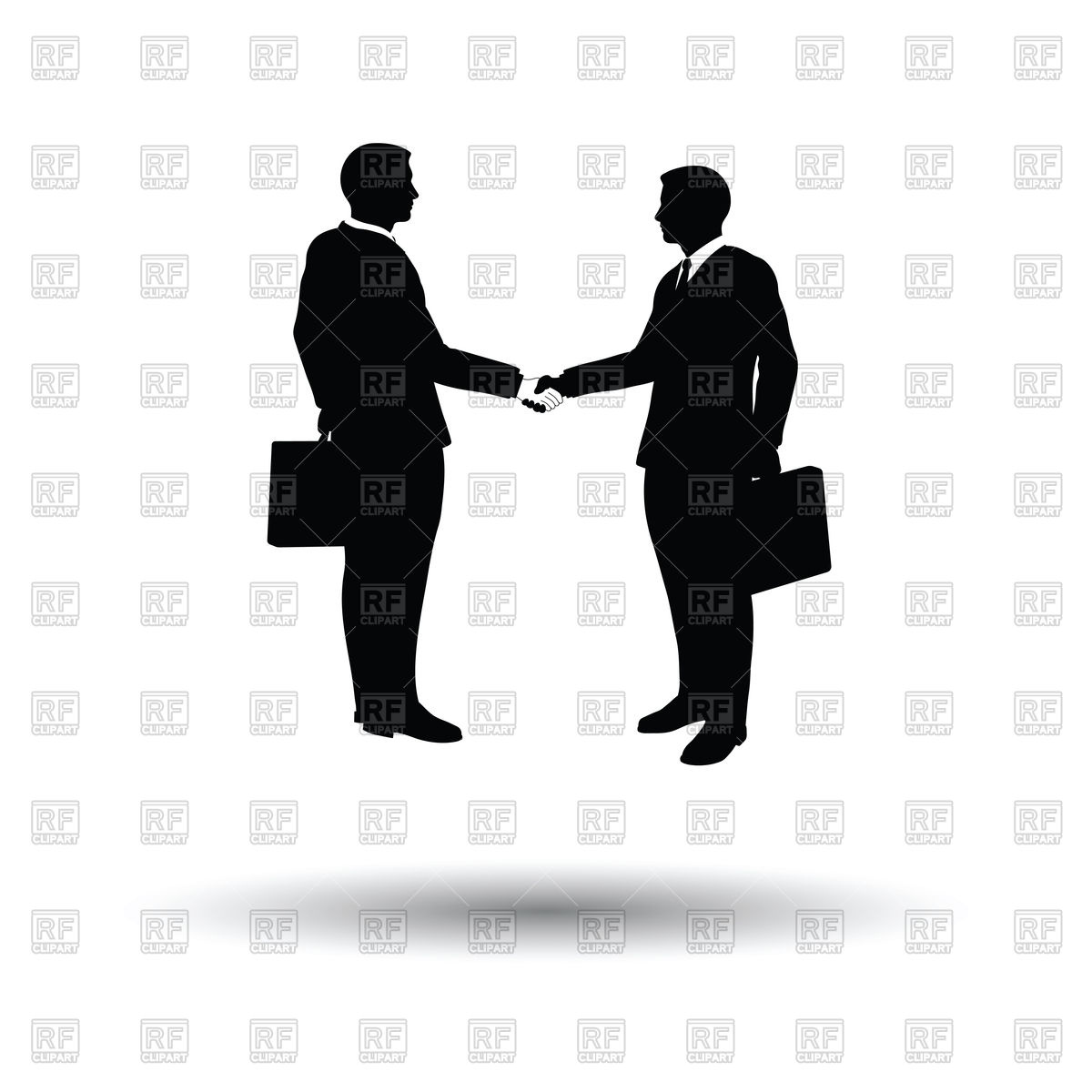 1200x1200 Meeting Businessmen Icon Vector Image Of Signs, Symbols, Maps
