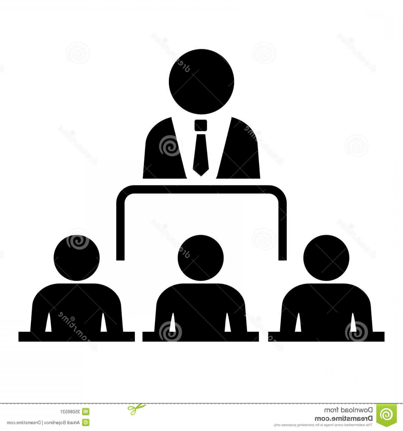 1560x1668 Stock Image Conference Vector Icon Isolated White Image Soidergi