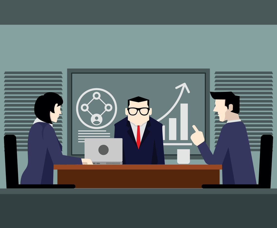 1136x936 Business Meeting Vector Vector Art Graphics