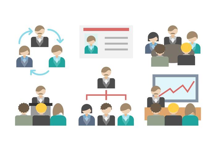 700x490 Business Meeting Free Vector Art