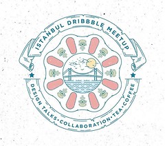 240x212 Dribbble Meetup Logo Design Come Out