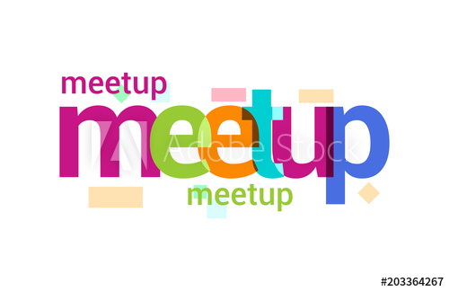 500x324 Meetup Overlapping Vector Letter Design