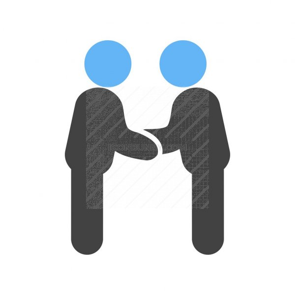 600x600 Client Meetup Blue Black Icon