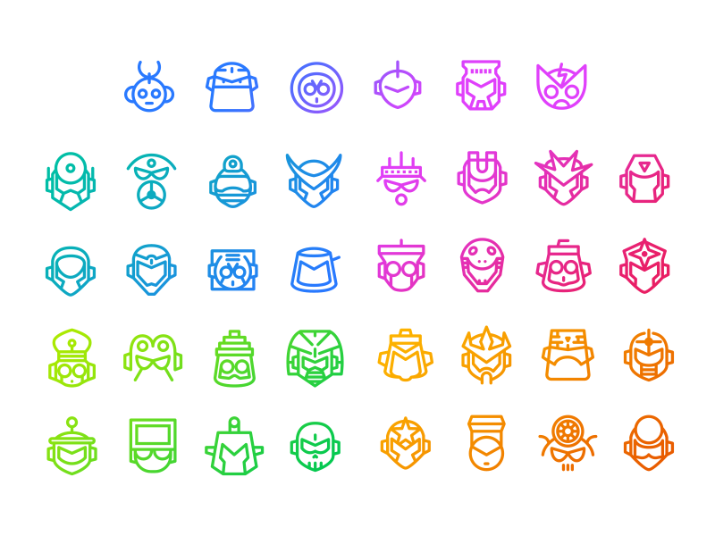 Mega Man Mega Minimal Iconset Part 800x600 Mega Man Mega Minimal Iconset Part