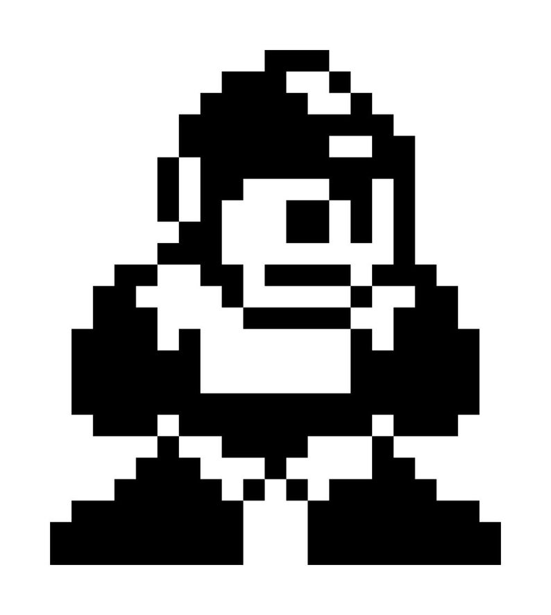 Mega Man Vector Etsy 794x886 Mega Man Vector Etsy