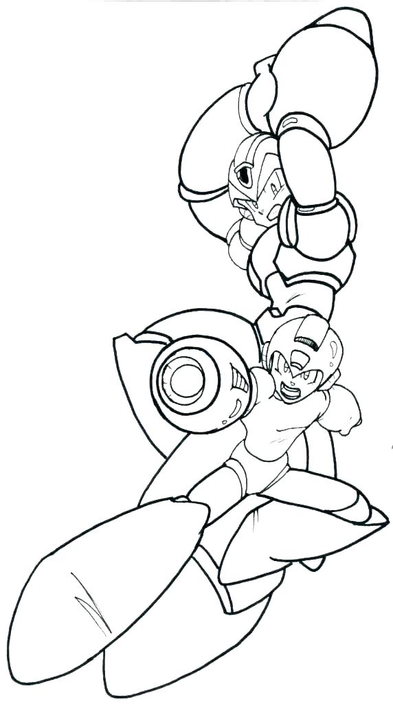 Mega Man Coloring Pages Online 572x1024 Mega Man Coloring Pages Online
