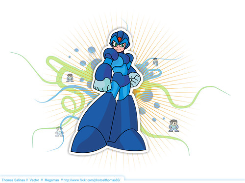 500x375 Megaman Vector