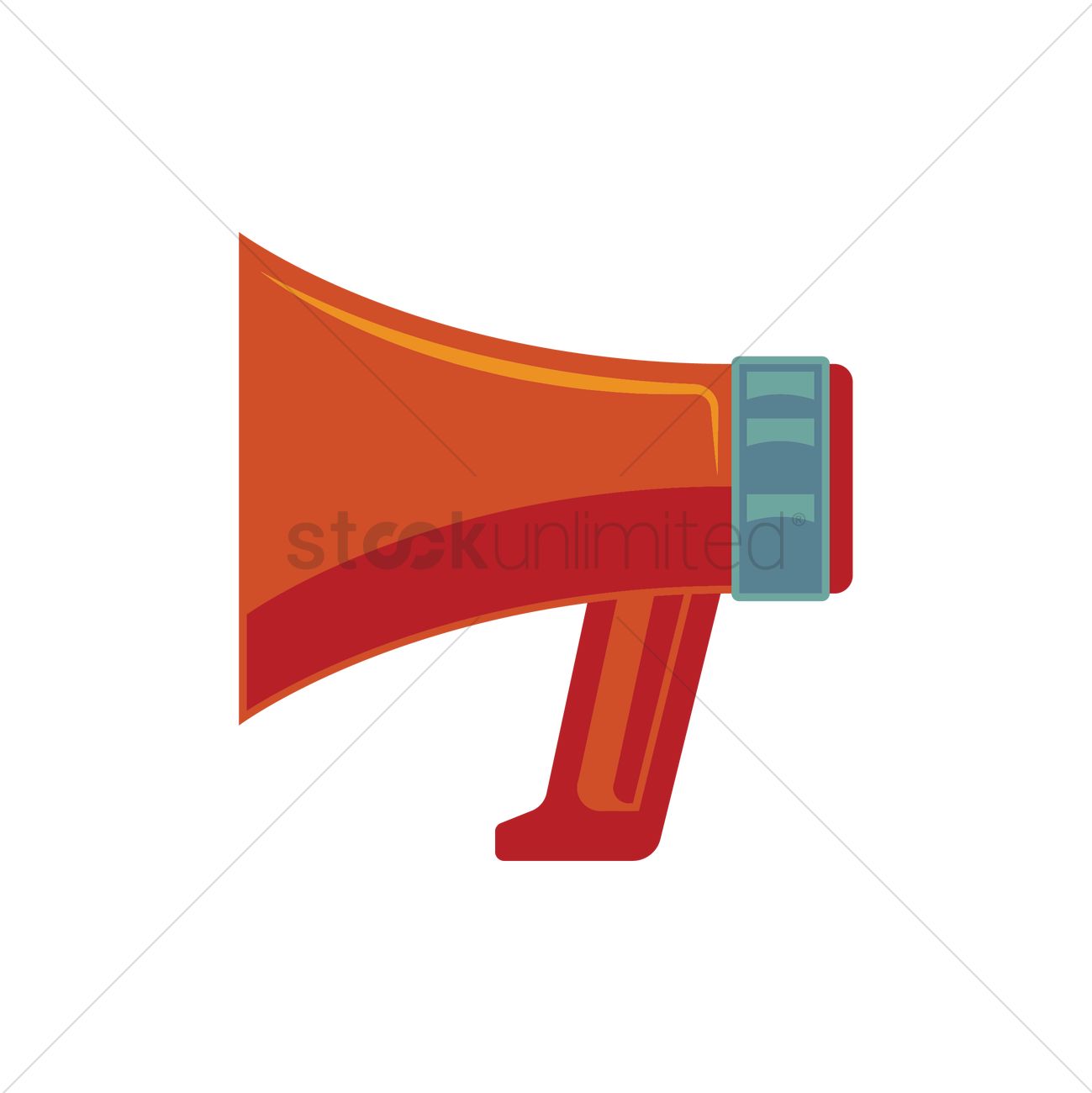 1299x1300 Megaphone Icon Vector Image