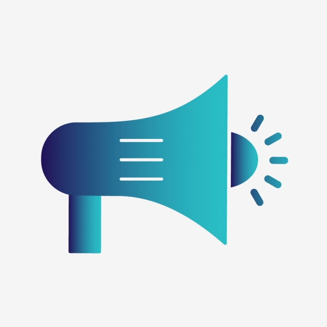 640x640 Vector Speaker Icon, Speaker, Megaphone, Illustration Png