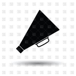 300x300 Director Megaphone Icon Vector Clipart Cultracing