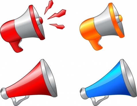 476x368 Free Vector Megaphone Free Vector Download